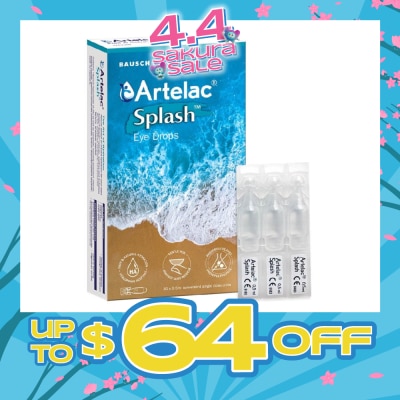 ARTELAC - Eyedrop Single Dose Fast & Natural Hydration Gentle for Contact Lens Wearer 0.5ml x 30s