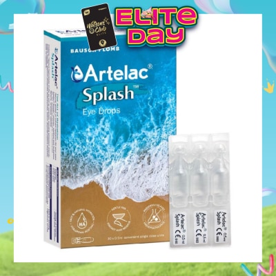 ARTELAC - Eyedrop Single Dose Fast & Natural Hydration Gentle for Contact Lens Wearer 0.5ml x 30s