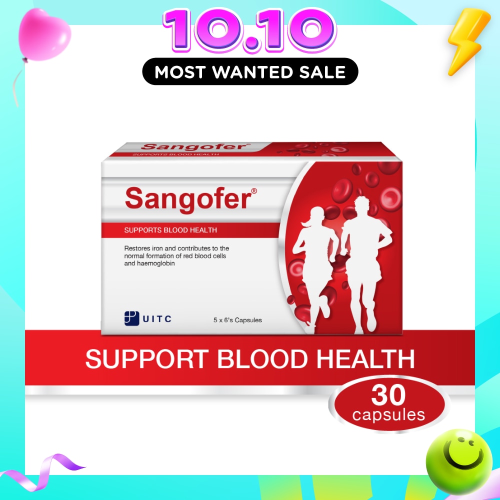 Iron Supplement Capsule (Supports Blood Health) 30s image