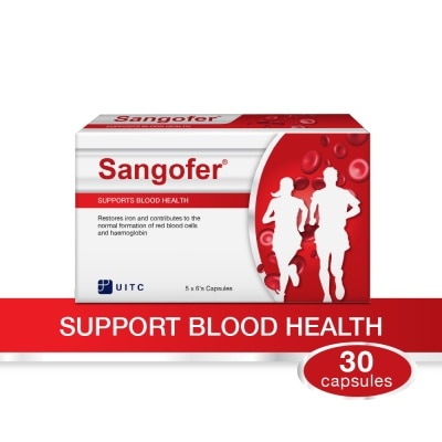 SANGOFER Iron Supplement Capsule (Supports Blood Health) 30s