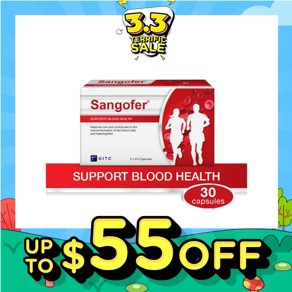 Iron Supplement Capsule (Supports Blood Health) 30s