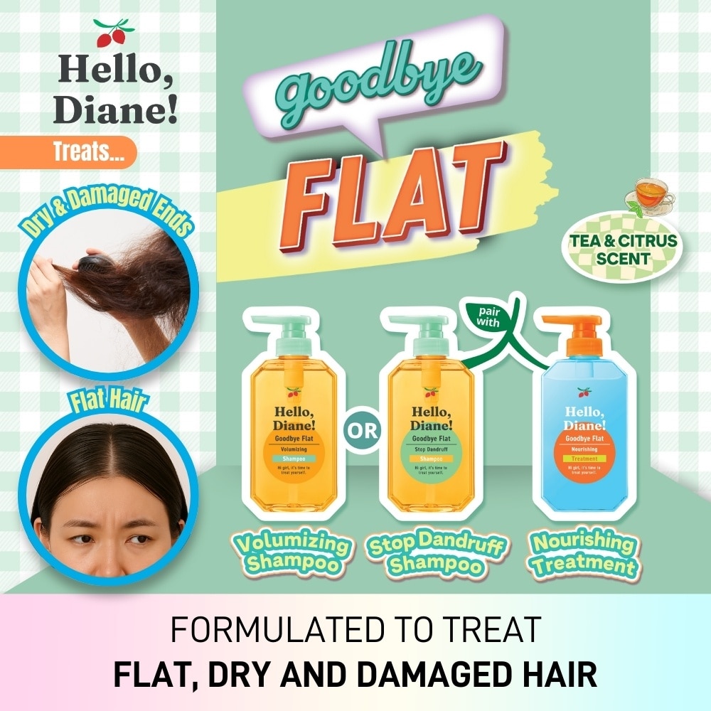 Hello, Diane! Goodbye Flat Nourishing Treatment 400ml