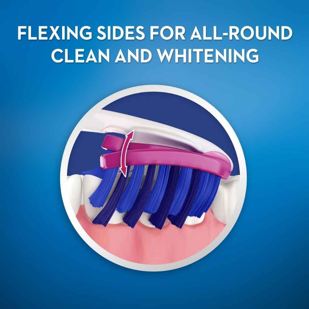Pro-Flex Whitening Luxe 3D White Soft Toothbrush 3s