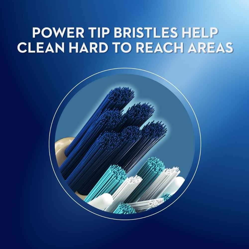 Cross Action Deep Clean 7 Benefits Soft Toothbrush 3s