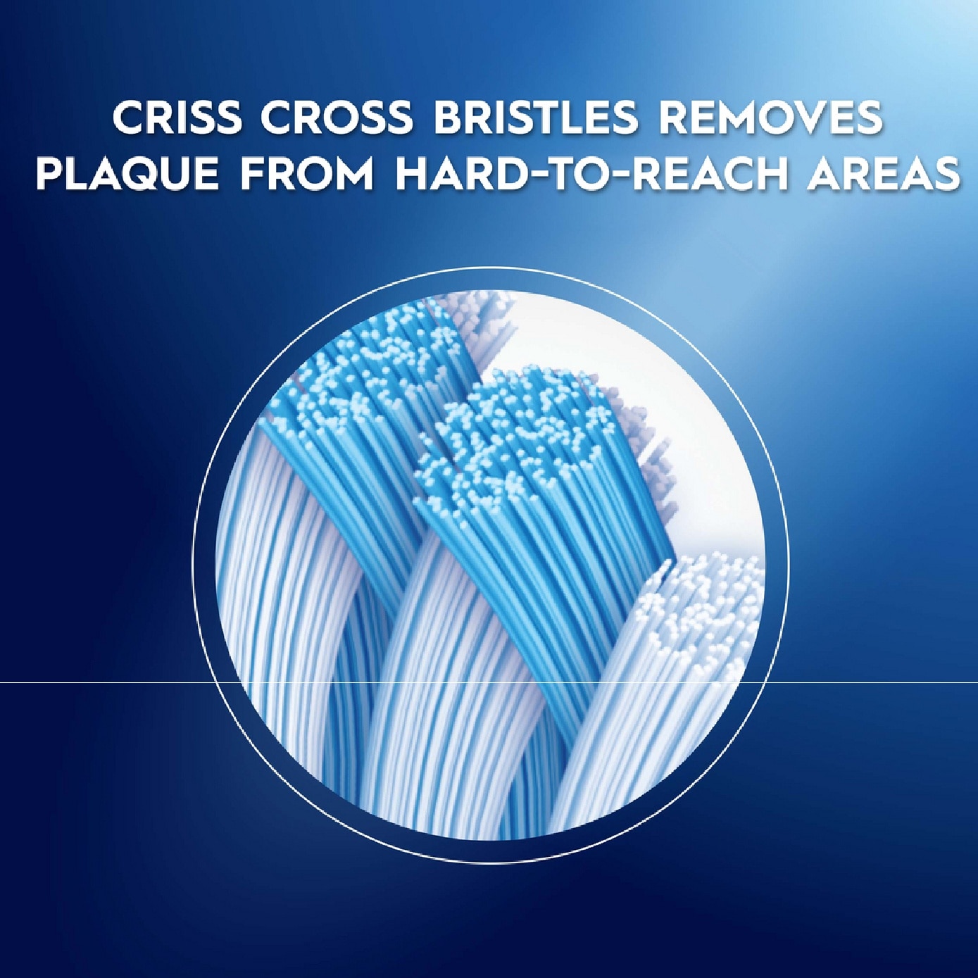 Cross Action Deep Clean 7 Benefits Medium Toothbrush 3s