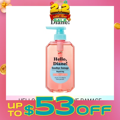 MOIST DIANE Hello, Diane! Goodbye Damage Repairing Shampoo 400ml