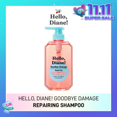 MOIST DIANE Hello, Diane! Goodbye Damage Repairing Shampoo 400ml