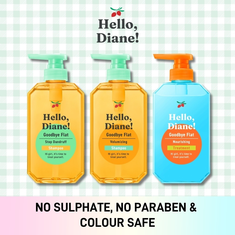 Hello, Diane! Goodbye Flat Stop Dandruff Shampoo 400ml