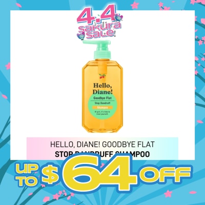 MOIST DIANE - Hello, Diane! Goodbye Flat Stop Dandruff Shampoo 400ml