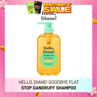 MOIST DIANE Hello, Diane! Goodbye Flat Stop Dandruff Shampoo 400ml