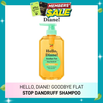 MOIST DIANE Hello, Diane! Goodbye Flat Stop Dandruff Shampoo 400ml image