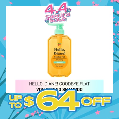 MOIST DIANE - Hello, Diane! Goodbye Flat Volumizing Shampoo 400ml