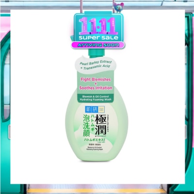 HADA LABO Oil Control Foaming Wash(Oil Control Foaming Wash For Oily & Combination Skin) 160g image