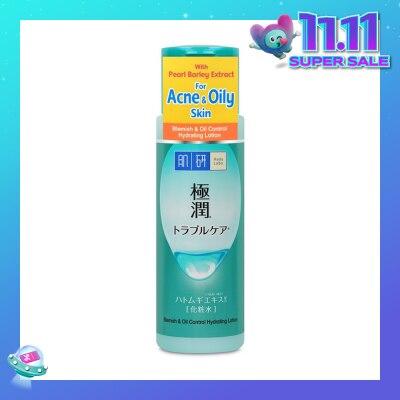 HADA LABO Blemish & Oil Control Hydrating Lotion (Oil Control Lotion For Oily & Combination Skin) 170ml