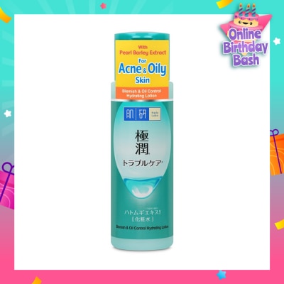 HADA LABO Blemish & Oil Control Hydrating Lotion (Oil Control Lotion For Oily & Combination Skin) 170ml