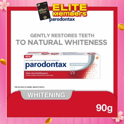 PARODONTAX Whitening Fluoride Toothpaste 90g
