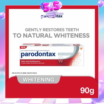 PARODONTAX - Whitening Fluoride Toothpaste 90g