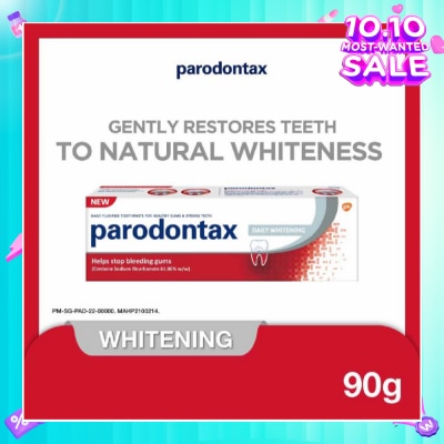 PARODONTAX Whitening Fluoride Toothpaste 90g