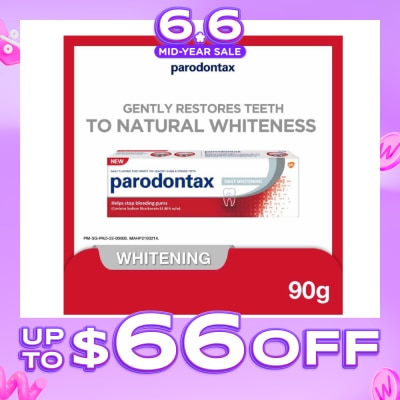 PARODONTAX - Whitening Fluoride Toothpaste 90g
