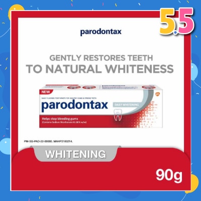 PARODONTAX Whitening Fluoride Toothpaste 90g