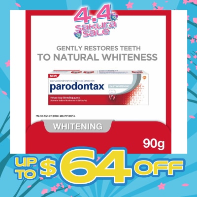 PARODONTAX - Whitening Fluoride Toothpaste 90g