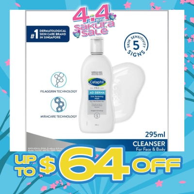 CETAPHIL - Pro AD Derma Skin Restoring Body Wash 295ml