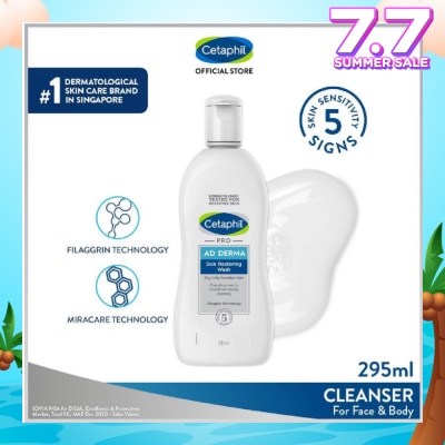 CETAPHIL Pro AD Derma Skin Restoring Body Wash 295ml