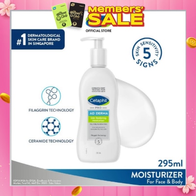 CETAPHIL Pro AD Derma Skin Restoring Body Moisturizer 295ml