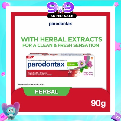 PARODONTAX - Herbal Fluoride Toothpaste 90g image