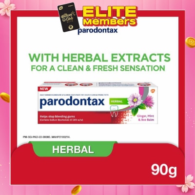 PARODONTAX Herbal Fluoride Toothpaste 90g