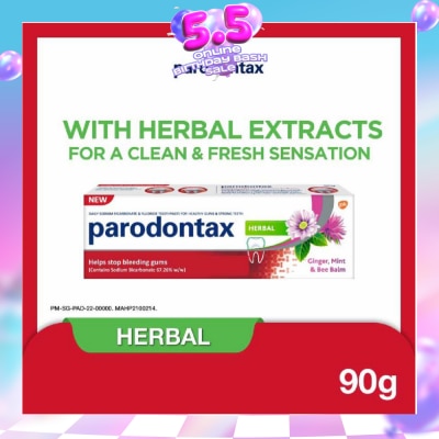 PARODONTAX - Herbal Fluoride Toothpaste 90g