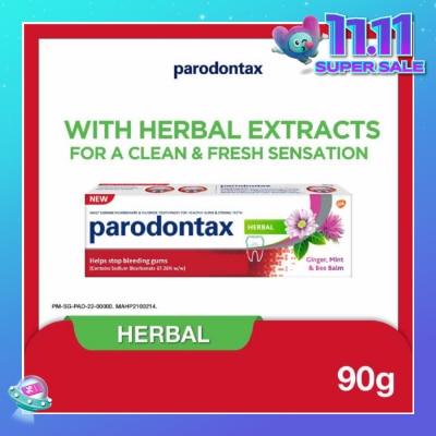 PARODONTAX Herbal Fluoride Toothpaste 90g