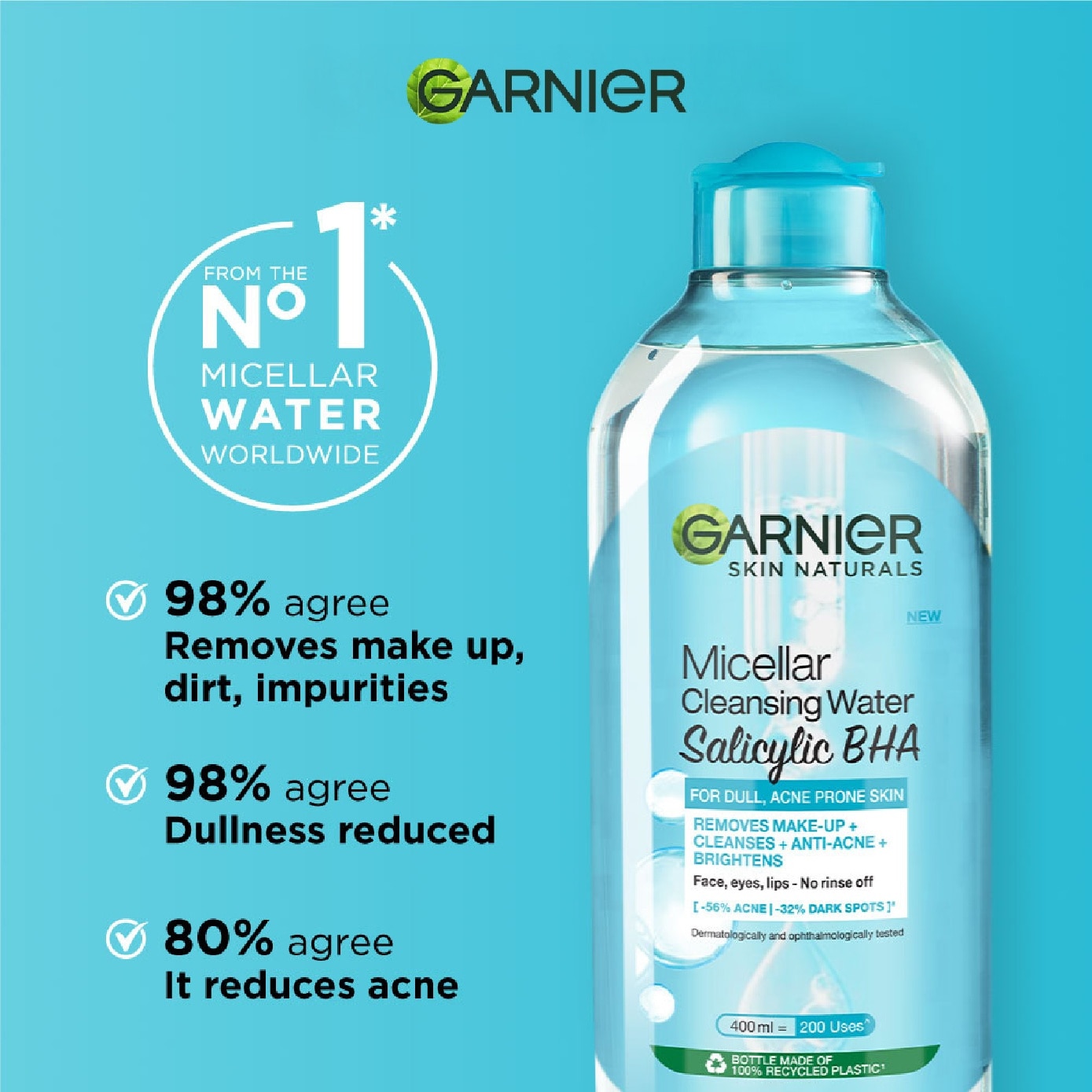 Micellar Water Salicylic Twinpack + Glow Buddy Blind Box (400ml x 2s) + 1s image