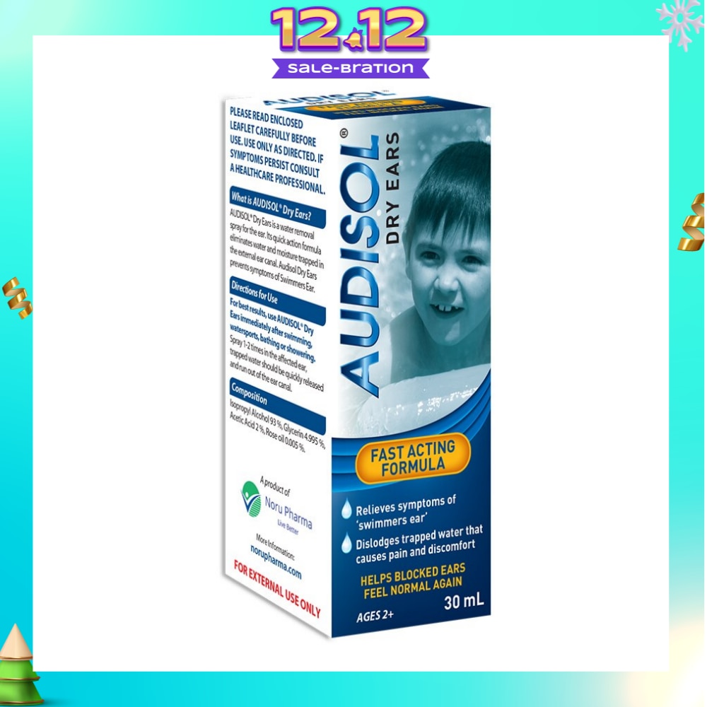 Dry Ears 30ml (Expiry: Sep`2026)