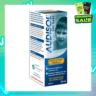AUDISOL Dry Ears 30ml