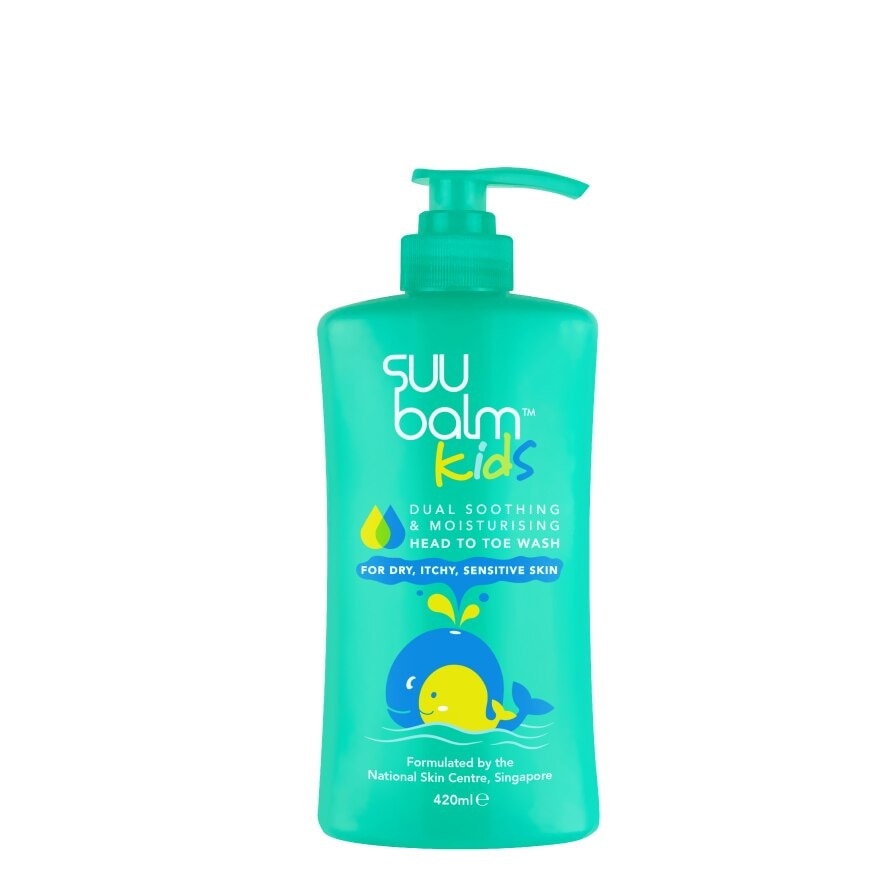 Kids Dual Soothing & Moisturising Head to Toe Wash 420ml