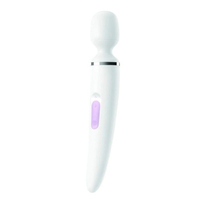 SATISFYER Wand-er Women Rechargeable Wand Massager (White) 1s