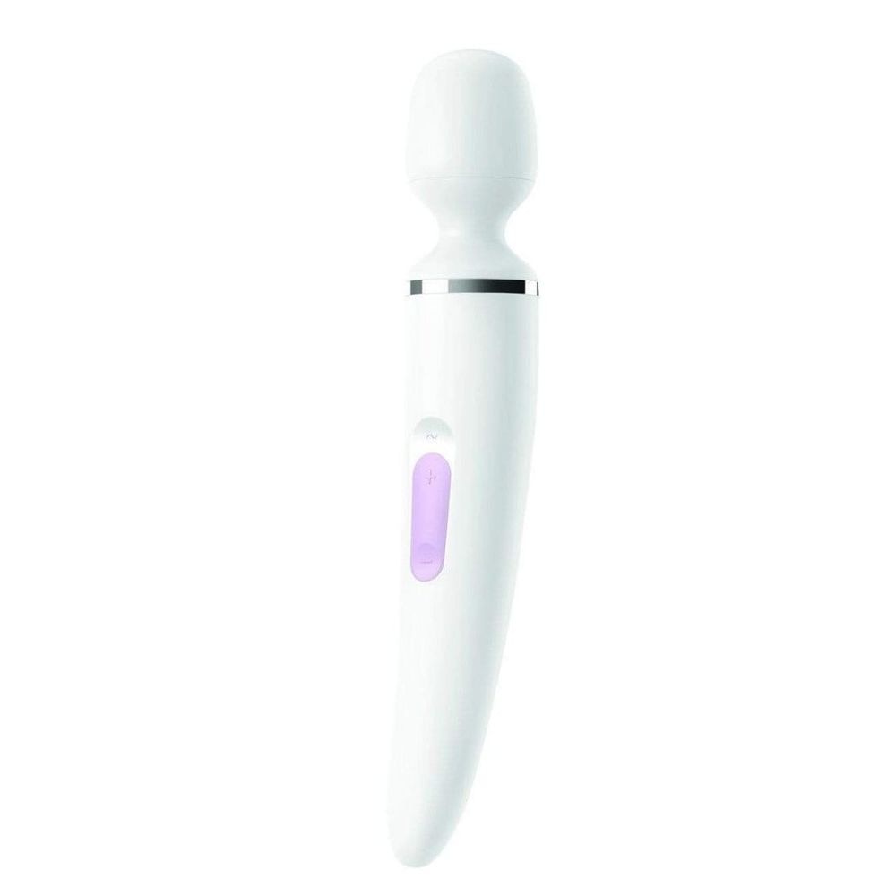 Wand-er Women Rechargeable Wand Massager (White) 1s