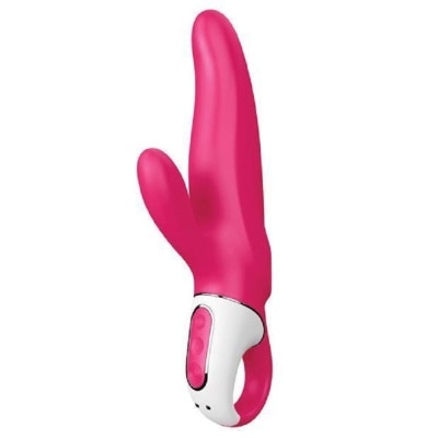 SATISFYER Vibes Mr. Rabbit Vibrator (Pink) 1s