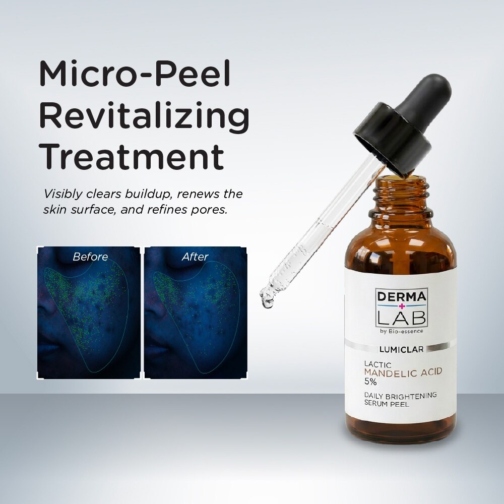 Lumiclar Daily Brightening Peel Serum (Lactic Mandelic Acis 5%) 30ml