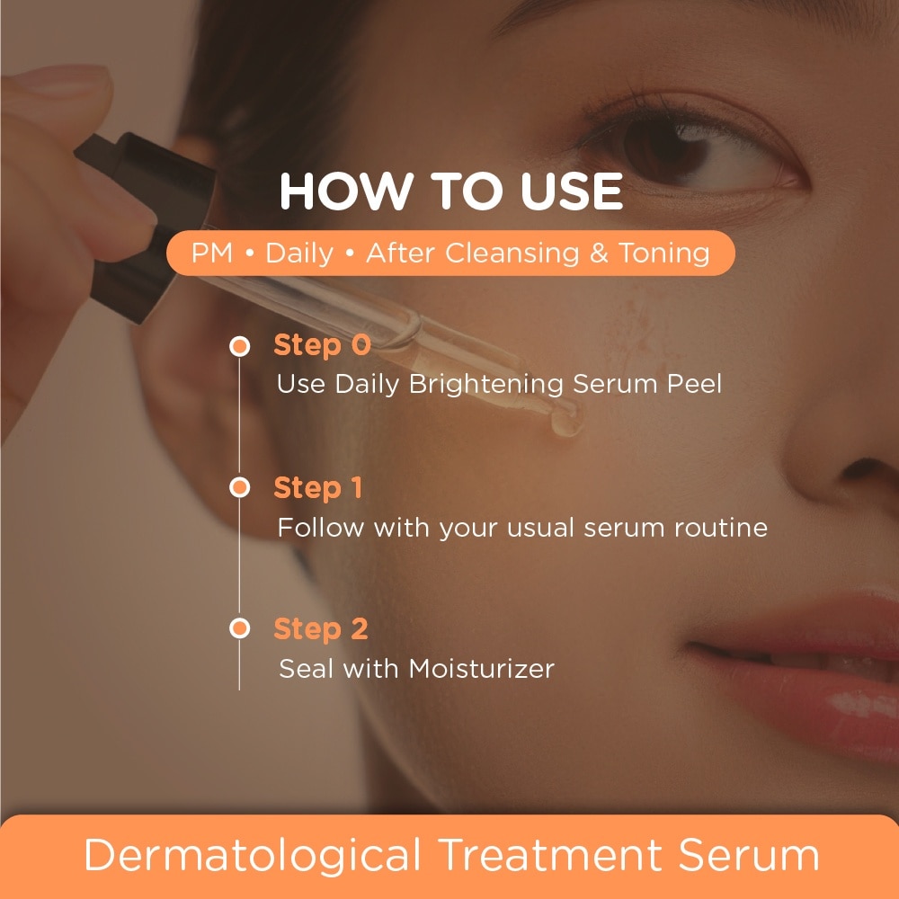 Lumiclar Daily Brightening Peel Serum (Lactic Mandelic Acis 5%) 30ml