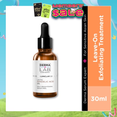DERMA LAB - Lumiclar Daily Brightening Peel Serum (Lactic Mandelic Acis 5%) 30ml