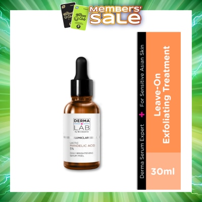 DERMA LAB - Lumiclar Daily Brightening Peel Serum (Lactic Mandelic Acis 5%) 30ml