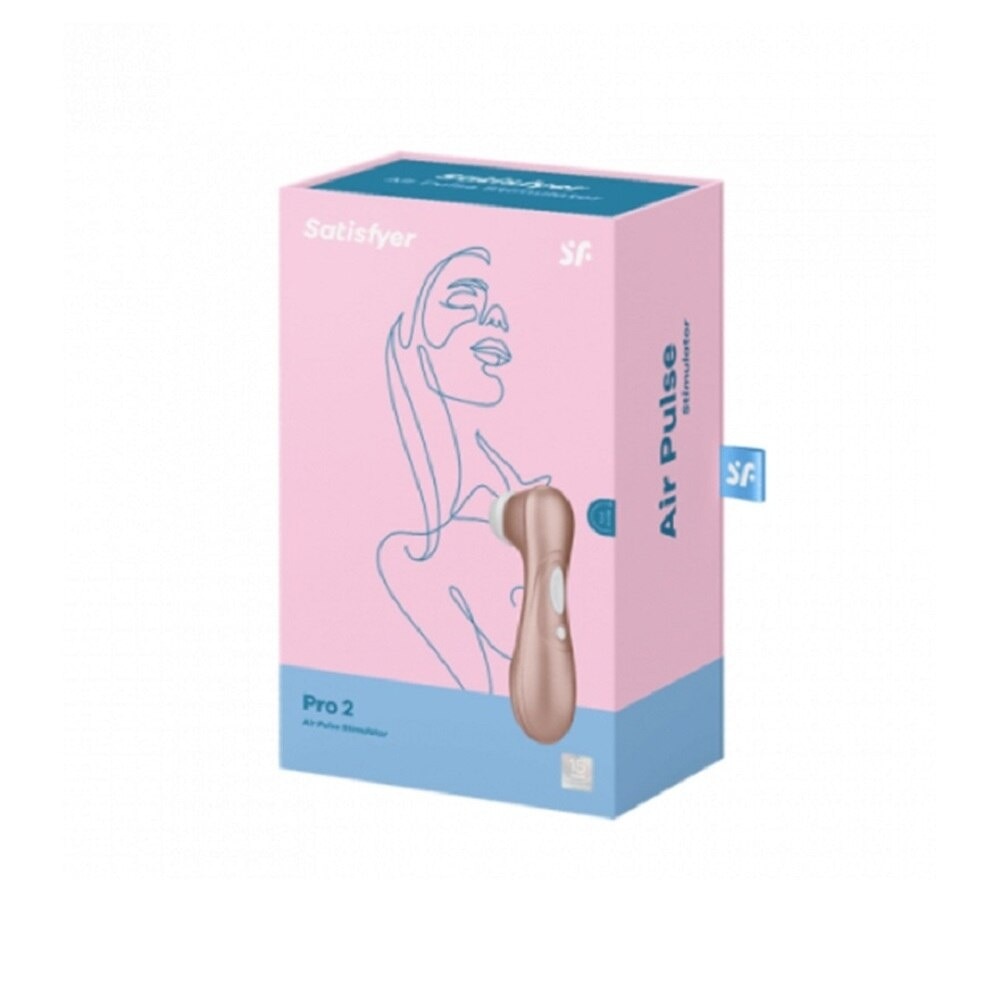 Pro 2 Air Pulse Rechargeable Clit Massager (Rose Gold) 1s