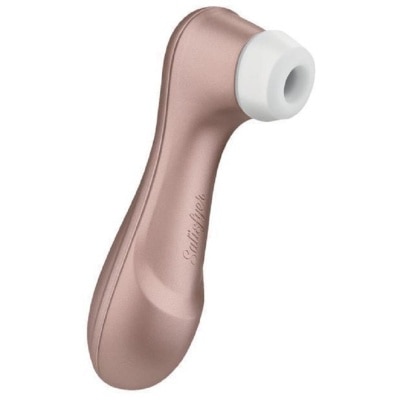 SATISFYER Pro 2 Air Pulse Rechargeable Clit Massager (Rose Gold) 1s