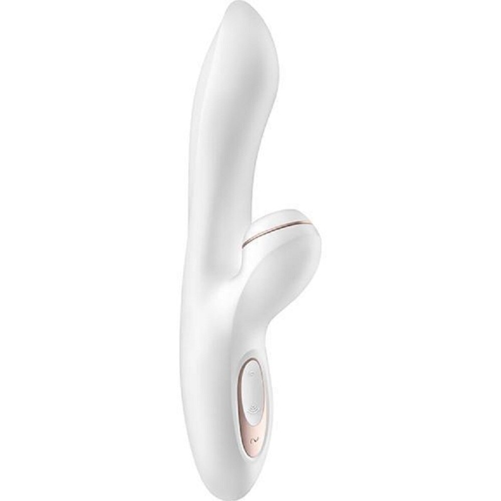 Pro+ G Spot Rabbit Vibrator (White) 1s