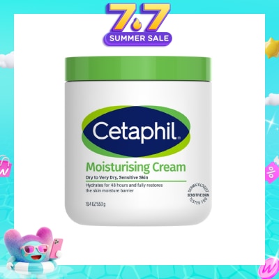 CETAPHIL - Moisturizing Cream Face & Body Moisturizer (For Dry and Sensitive Skin) 550g