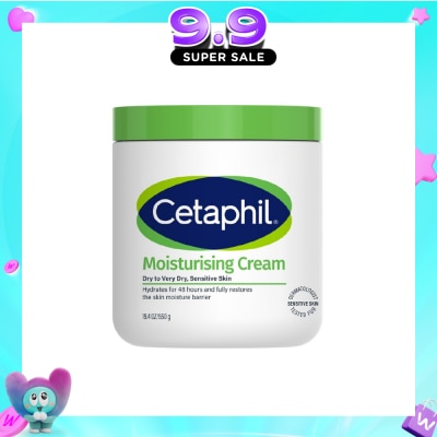 CETAPHIL - Moisturizing Cream Face & Body Moisturizer (For Dry and Sensitive Skin) 550g image