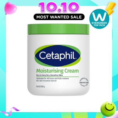 CETAPHIL Moisturizing Cream Face & Body Moisturizer (For Dry and Sensitive Skin) 550g image