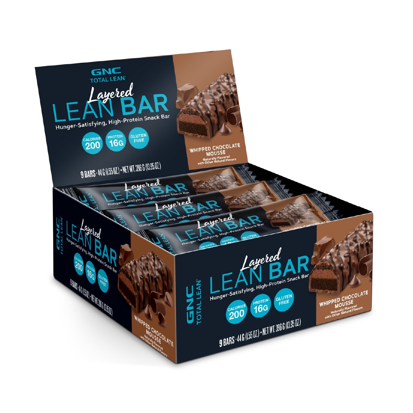 Total Lean Bar Protein Snack Bar Whipped Chocolate Mousse 44g x 9s